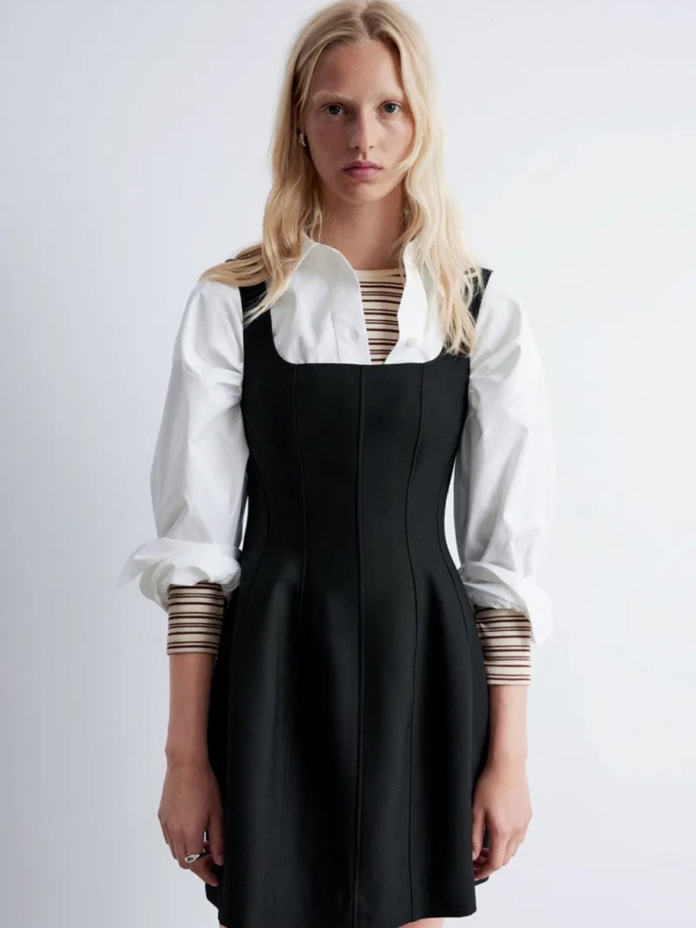 NWT & Other Stories US4 Corset Mini Fit and Flare Dress